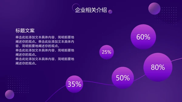 紫色渐变科技风星球PPT模板