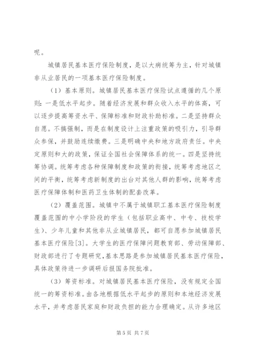 医疗保险城镇制度.docx