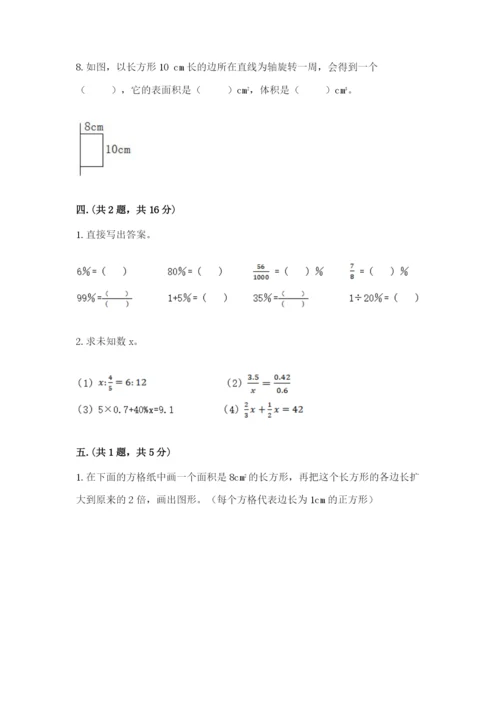 洛阳市小学数学小升初试卷附参考答案（培优a卷）.docx