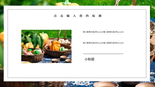 果蔬农产品工作总结农户农业通用PPT模板