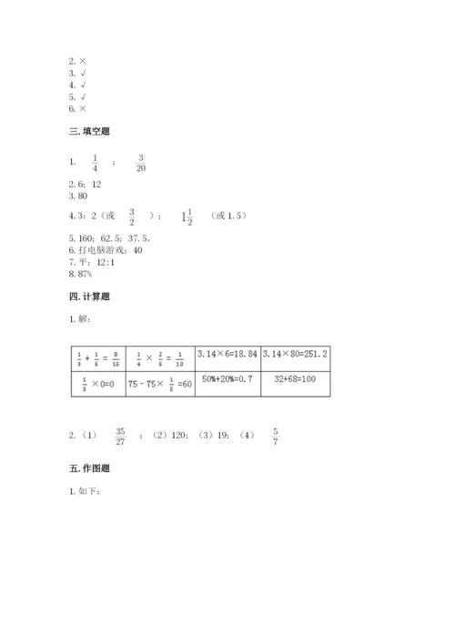 六年级数学上册期末考试卷含完整答案【有一套】.docx