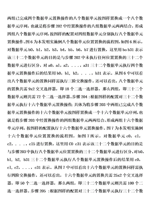 一种支持多个数据单元任意置换的方法和装置的制作方法