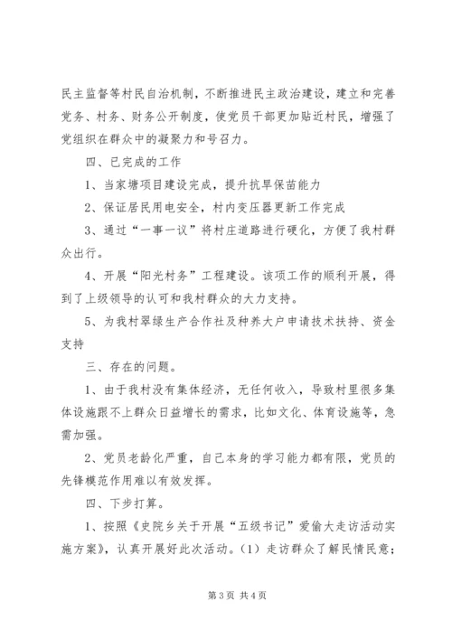 五级书记带头大走访活动总结.docx