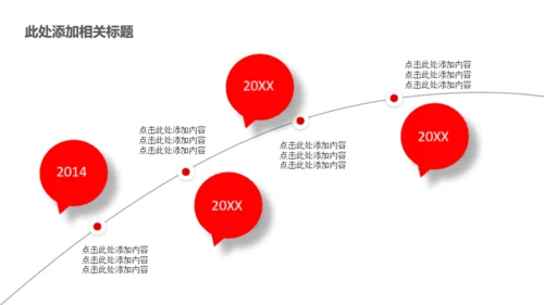 红色大气公司企业新闻发布会通用PPT模板
