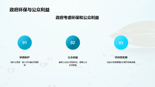 水资源管理新篇章