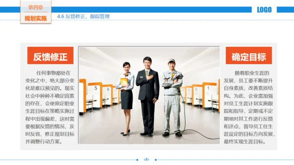 职场发展商务风职业规划通用PPT模板
