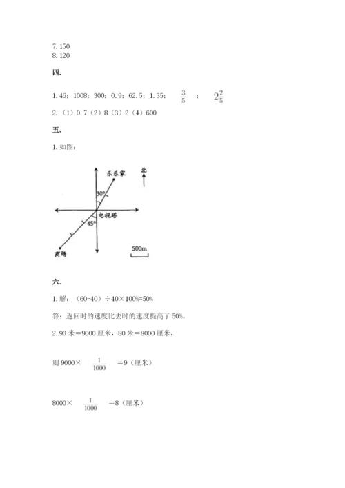 济南市外国语学校小升初数学试卷及答案（各地真题）.docx