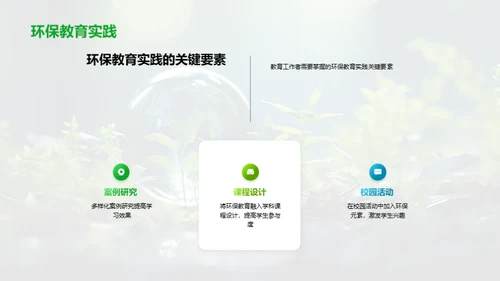 引领绿色：环保教育新篇章