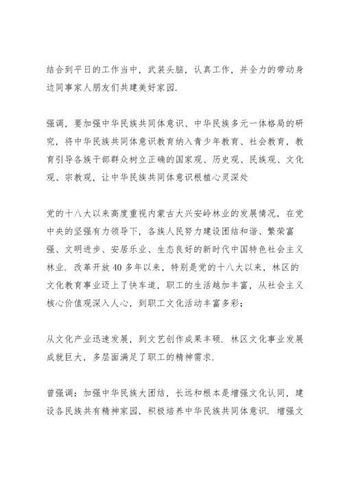 筑牢中华民族共同体意识发生亮剑.docx