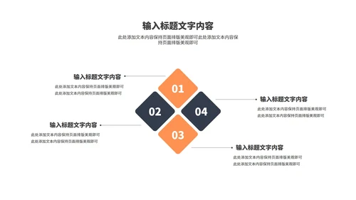 黑色简约风年终工作总结汇报PPT模板