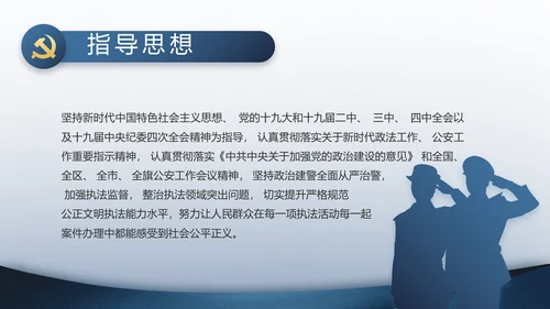 警察教育整顿心得体会动态PPT模板