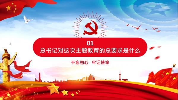 不忘初心牢记使命推进自我革命心得PPT