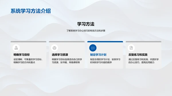 办公技巧提升报告