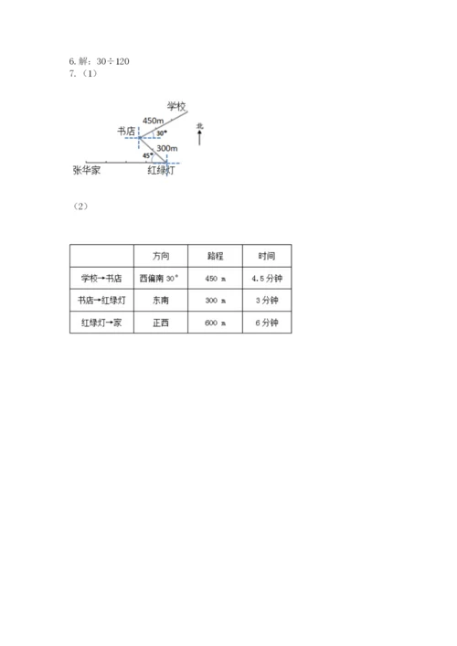 小学数学六年级上册期末考试试卷附参考答案（实用）.docx