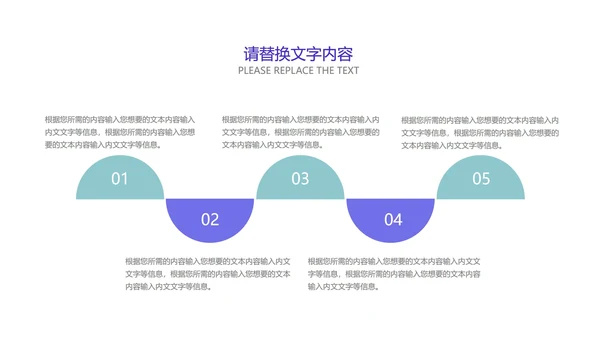绿色简约风小清新年度总结汇报PPT模板
