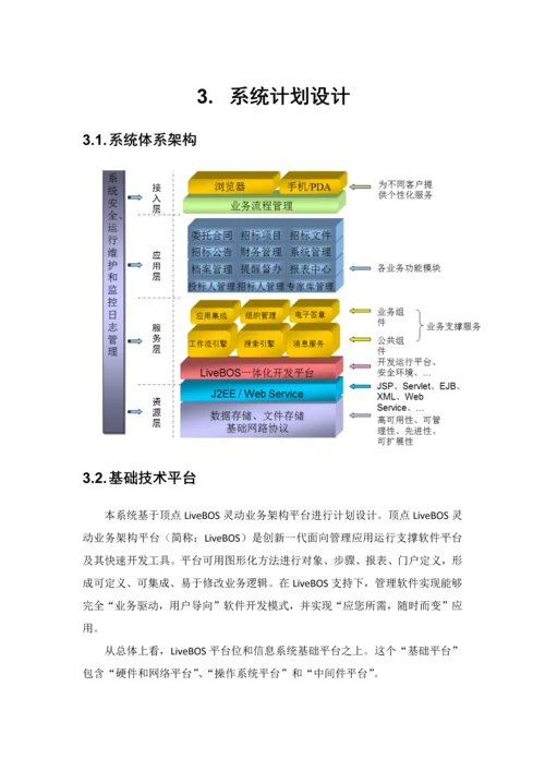 招综合投标管理解决专业方案定稿.docx