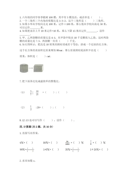 小学六年级下册数学期末卷精品（各地真题）.docx