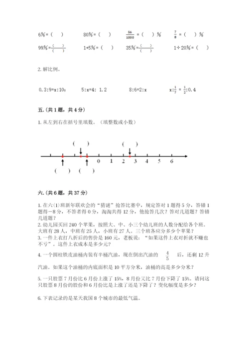 海南省【小升初】2023年小升初数学试卷【典型题】.docx