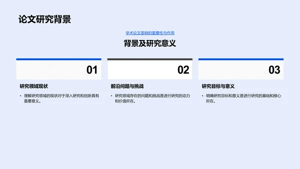 答辩专题讲解PPT模板