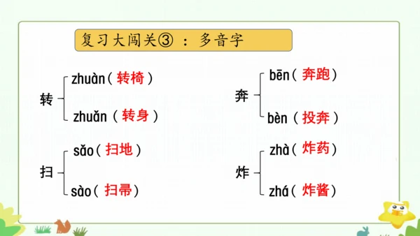 统编版语文二下园地三+单元复习课 课件