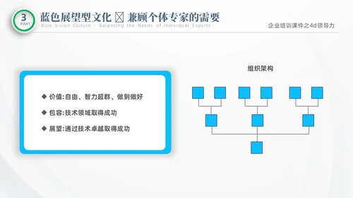 彩色微粒体商务企业企业培训课件之4D领导力培训课件PPT