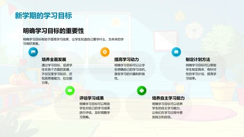 五年级学习指南PPT模板