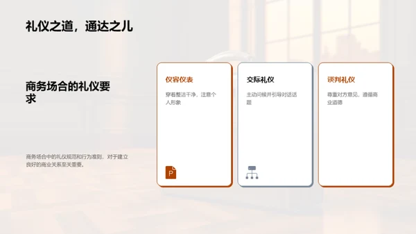商务形象与礼仪策略