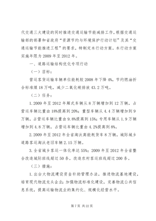 交通运输市场专项治理行动方案.docx