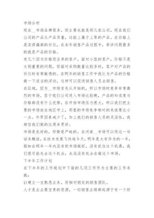 2024年上半年工作总结及下半年工作计划.docx