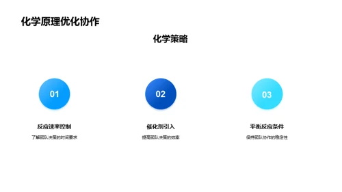 化学原理助力团队协作