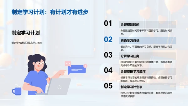 构建高效学习习惯PPT模板