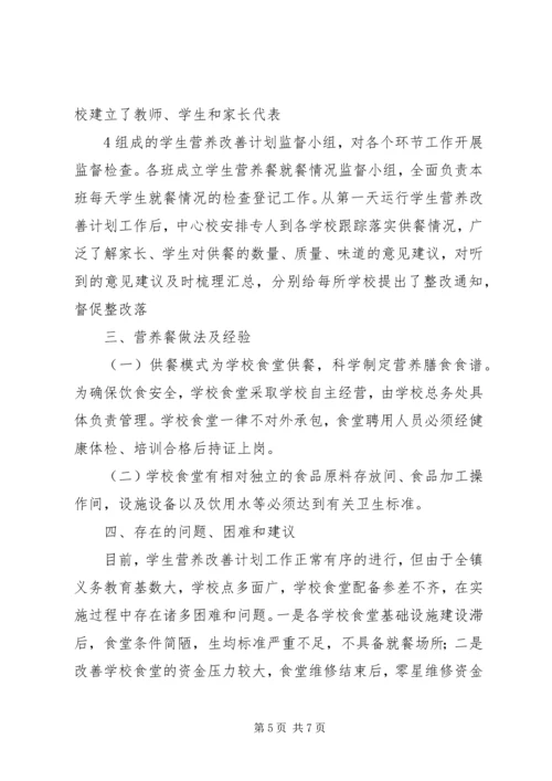 营养改善计划实施情况汇报1010 (3).docx