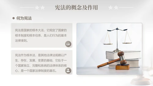 灰色简约商务企业法律知识培训国家宪法日解读学习培训活动PPT模板