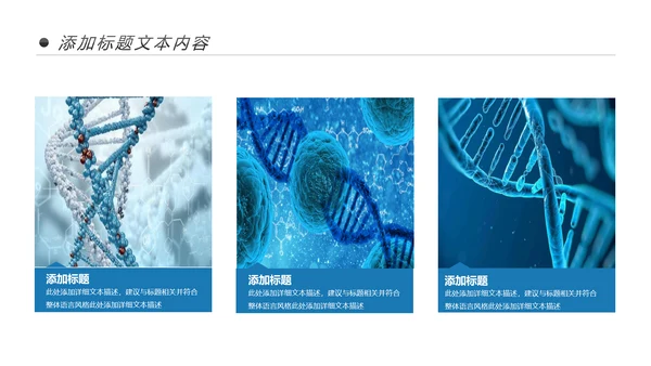 基因生物化学医疗医学DNA学术研究报告PPT模板