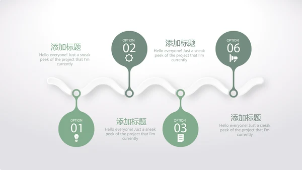 绿色清爽小清新时尚春季护肤动态PPT