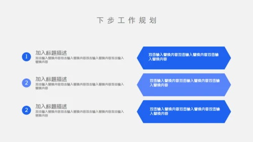 年终工作汇报述职报告通用PPT模板
