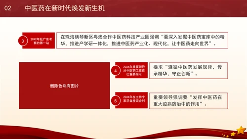 推动中医药在传承创新中高质量发展专题党课PPT