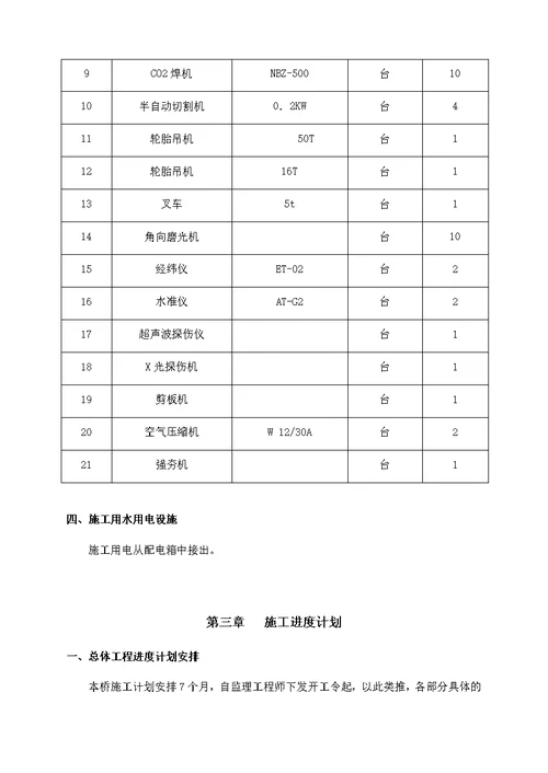 钢结构景观桥施工方案