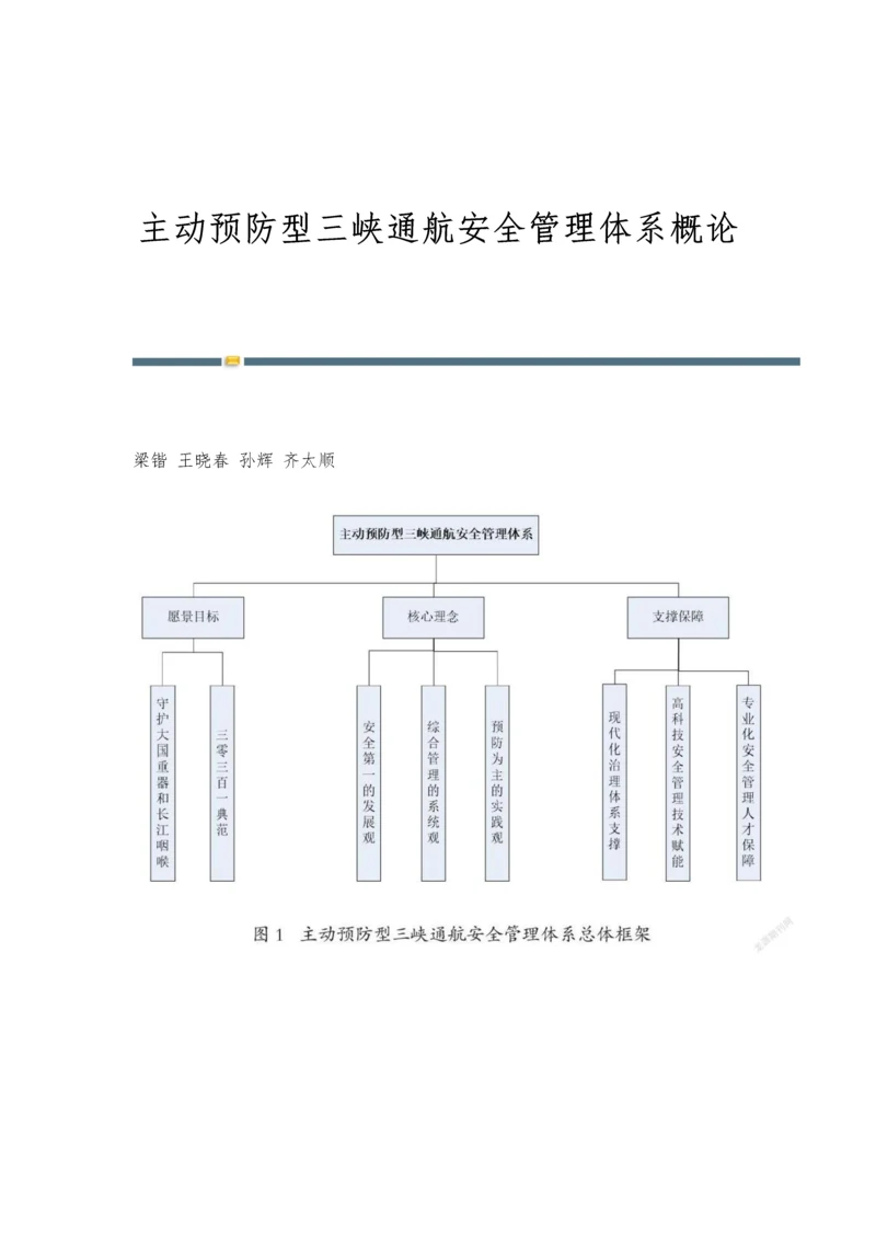 主动预防型三峡通航安全管理体系概论.docx