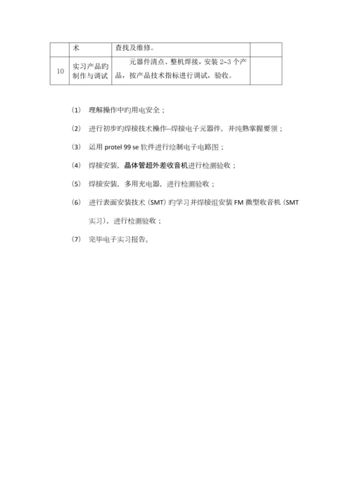 电子标准工艺实习的目的要求与内容.docx