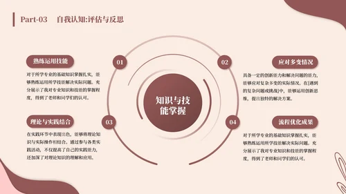 棕色清新风结业报告通用PPT模板