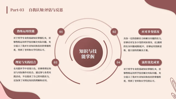 棕色清新风结业报告通用PPT模板