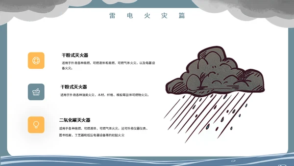 洪水泥石流自然灾害安全教育通用PPT模板