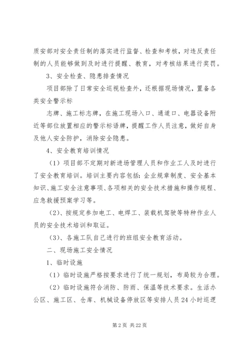 安全大检查自查报告 (8).docx