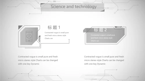 黑白创意科技信息化工作总结汇报动态PPT