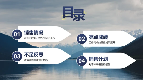 高级实景励志月度销售工作总结汇报PPT模板