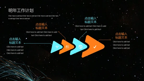 互联网科技计划总结通用PPT模板