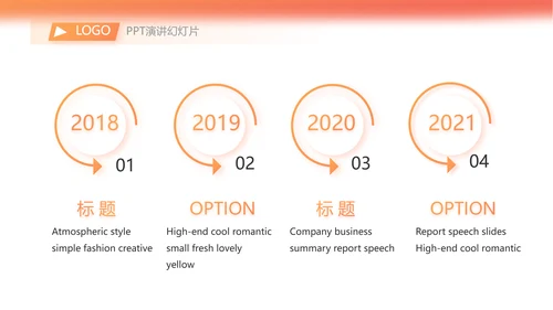 橙色大气时尚保险行业保险公司动态PPT