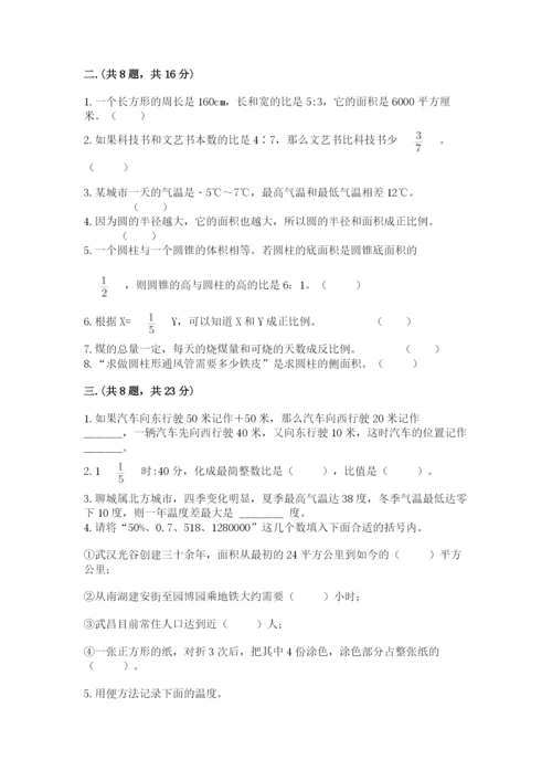 苏教版小升初数学模拟试卷（名师系列）.docx