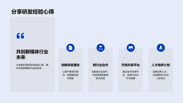 新媒体技术报告PPT模板